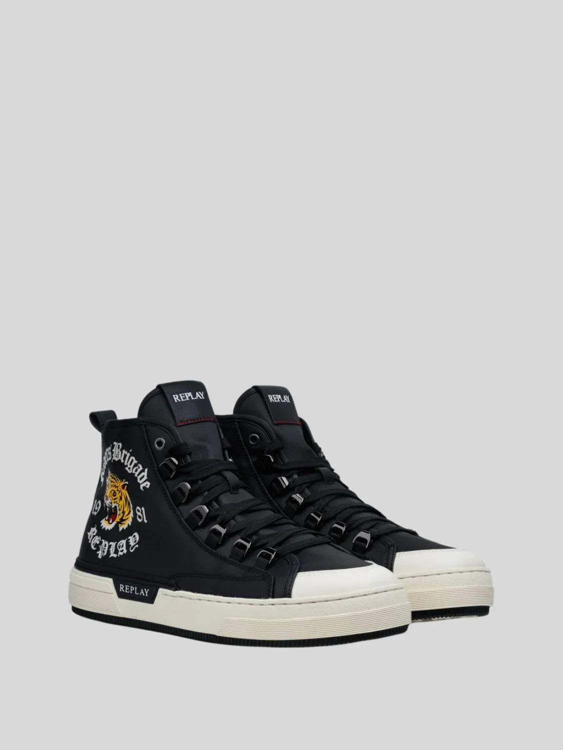 Replay Men's Raily Tiger Black sneakers