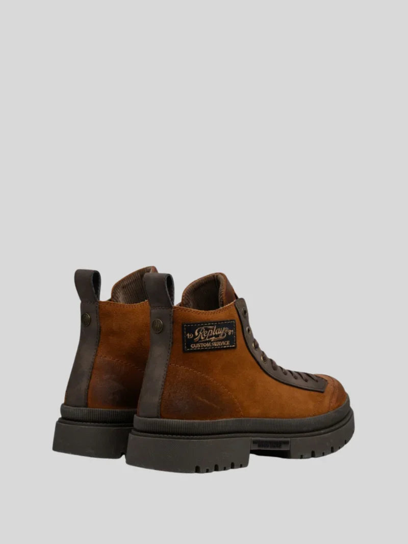 Replay Men's Sandtown Mount tan sneakers