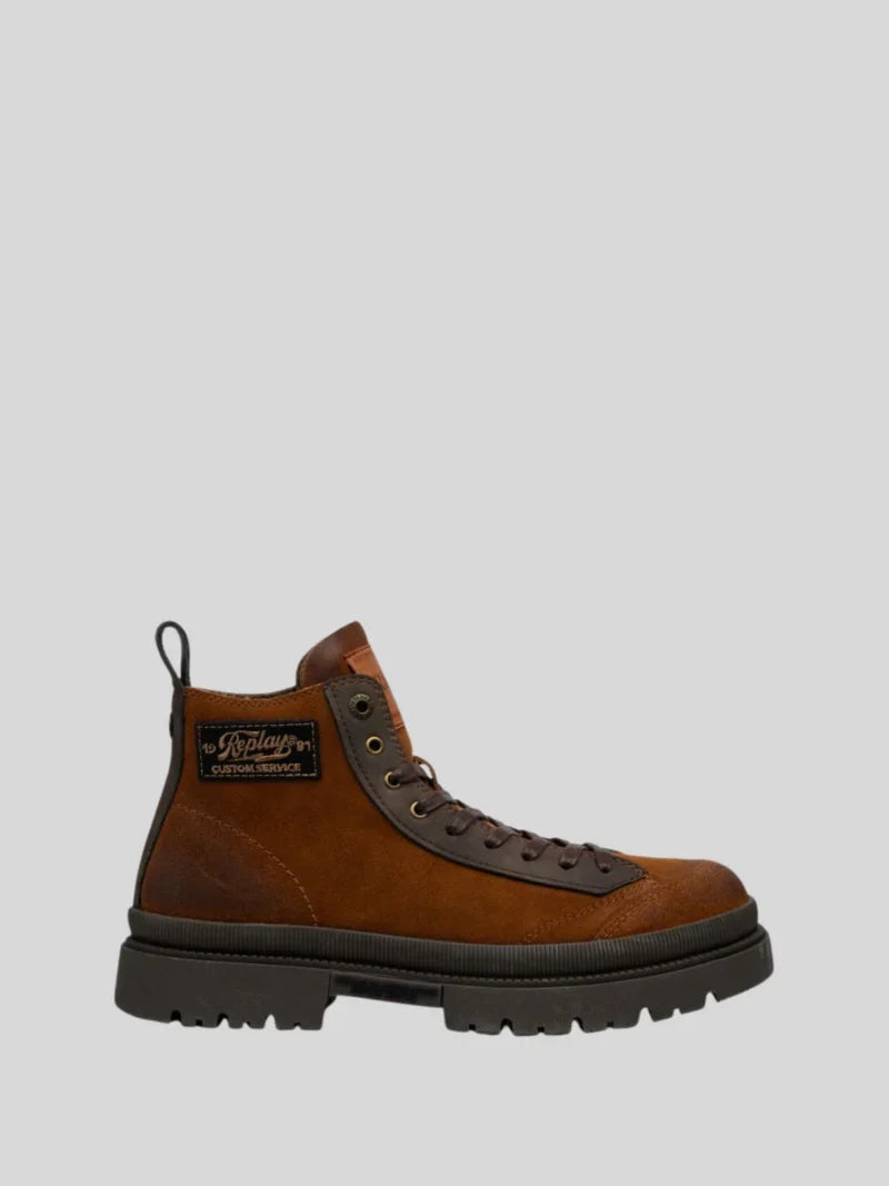 Replay Men's Sandtown Mount tan sneakers