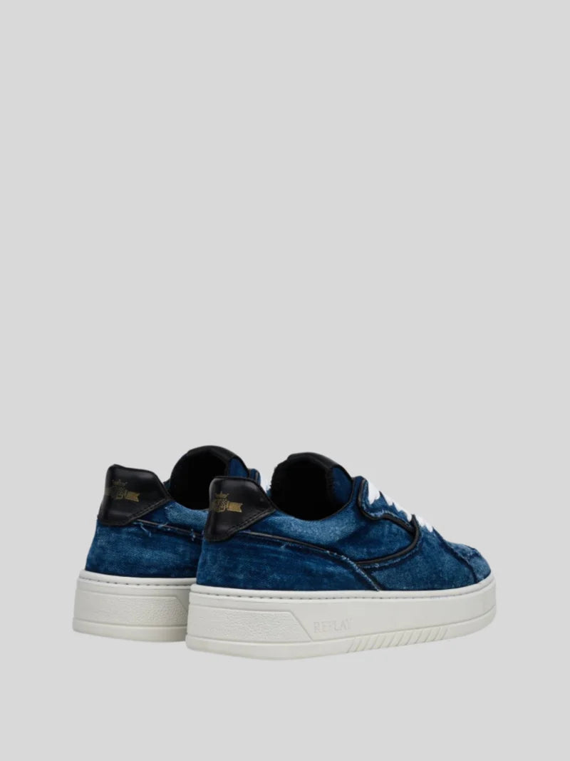 Replay Men's Sbam Denim 2 DK Navy sneakers