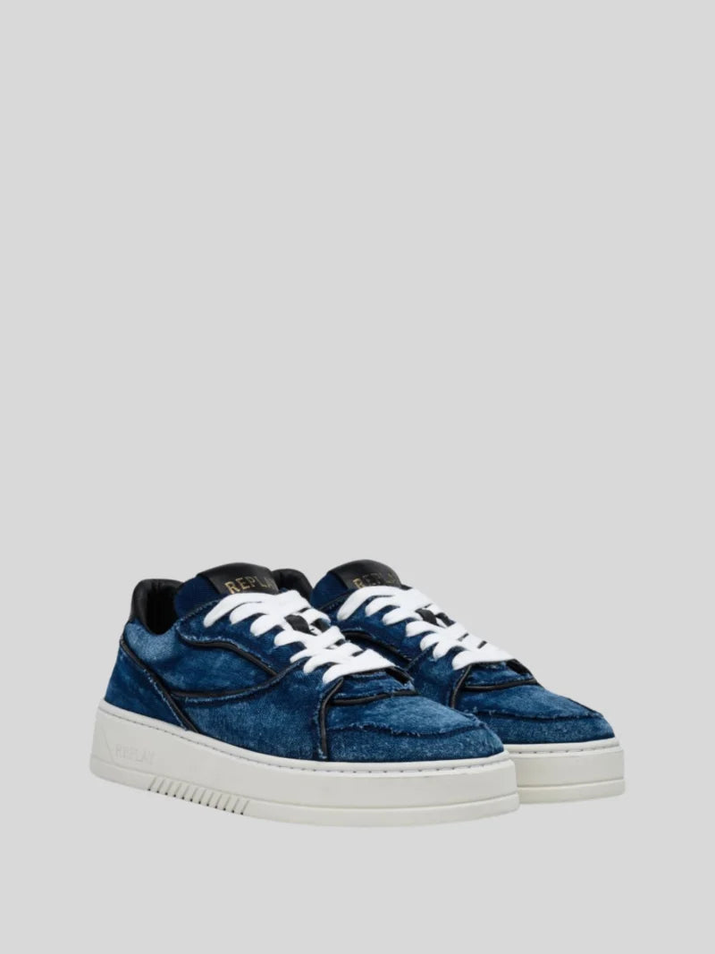 Replay Men's Sbam Denim 2 DK Navy sneakers