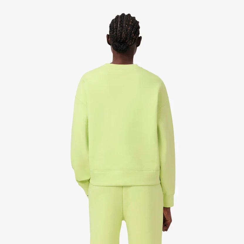 Lacoste Women's Oversized double face jersey sweatshirt