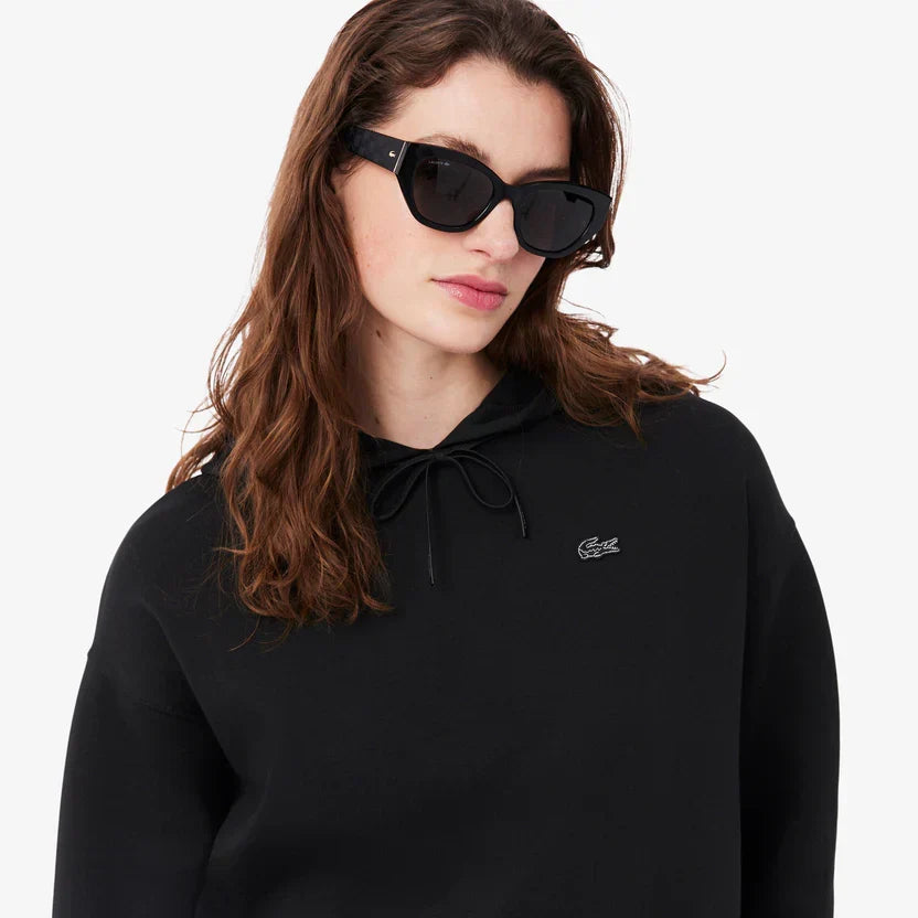 Lacoste Women's Oversized adjustable hoodie