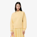 Lacoste Women's Oversized cotton sweatshirt