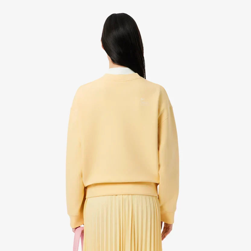 Lacoste Women's Oversized cotton sweatshirt