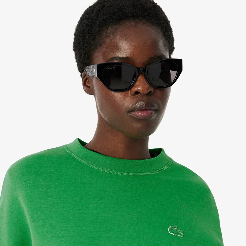 Lacoste Women's Oversized cotton sweatshirt