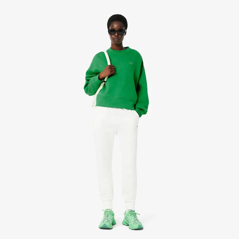 Lacoste Women's Oversized cotton sweatshirt