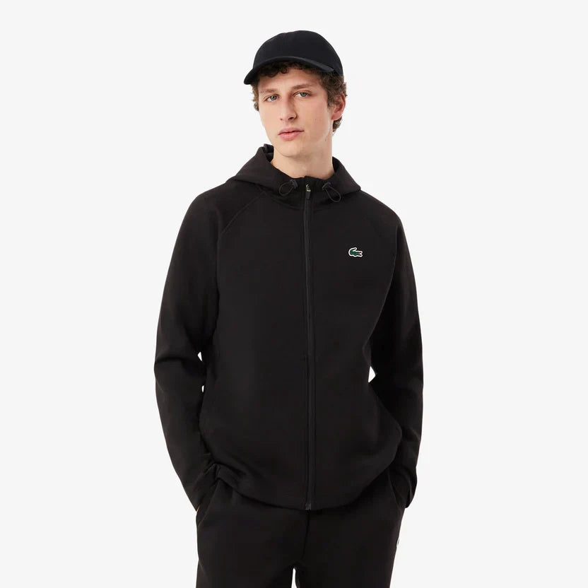 Lacoste Sport stretch zipped hoodie