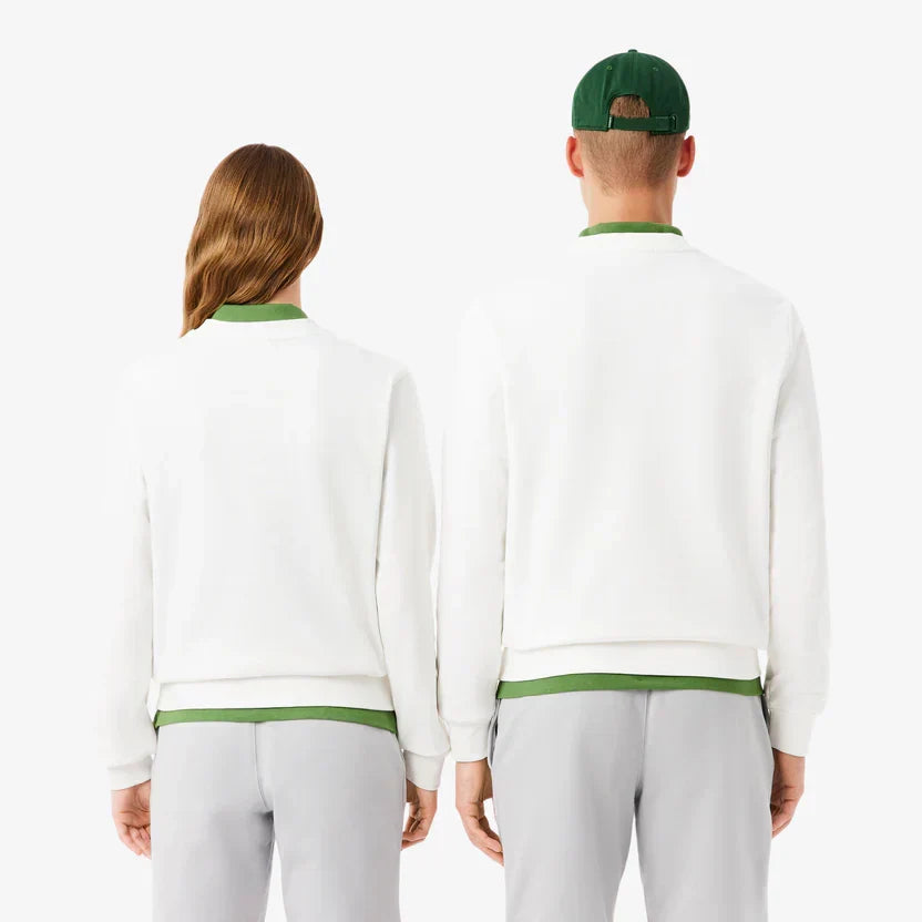 Lacoste Embossed fleece sweatshirt