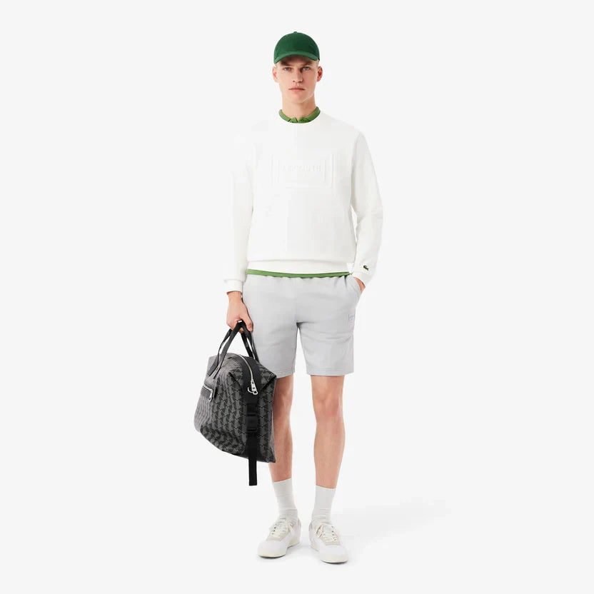 Lacoste Embossed fleece sweatshirt