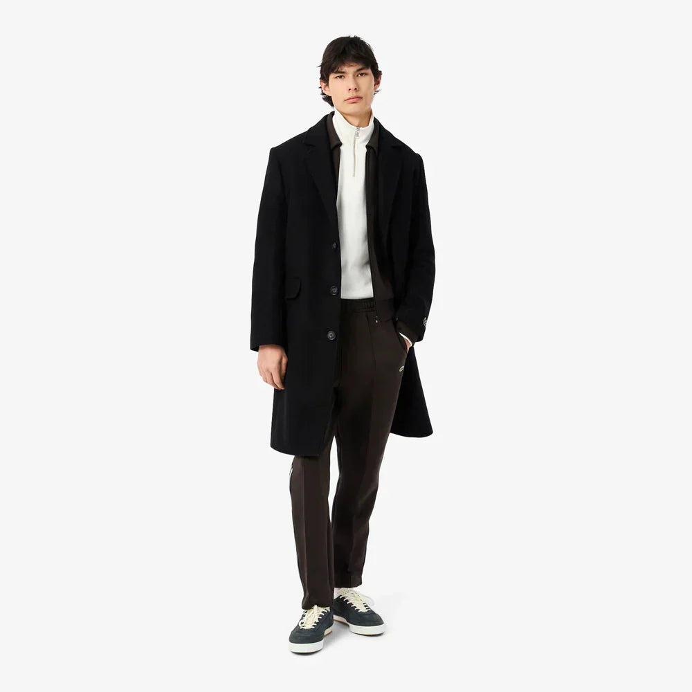 Lacoste Zip-up high neck interlock sweatshirt