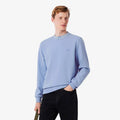 Lacoste Jacquard branded jersey sweatshirt