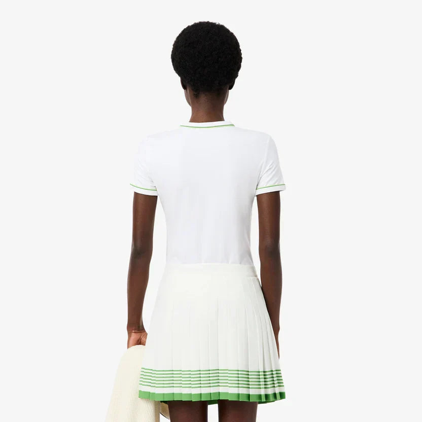 Lacoste Women's Contrast trim jersey t-shirt