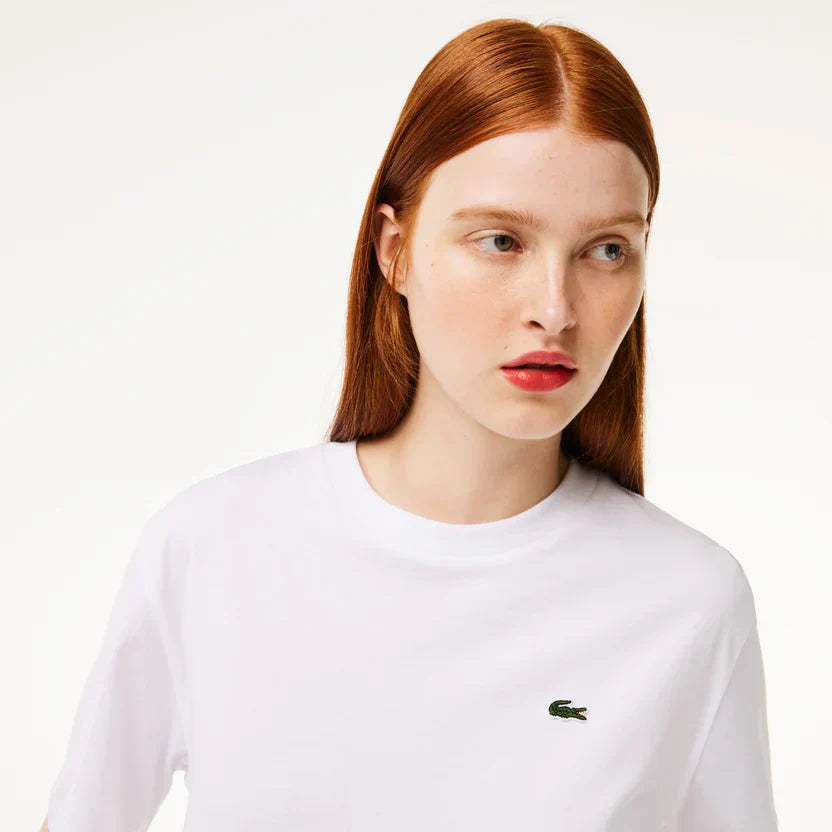 Lacoste Women's Relaxed fit soft cotton t-shirt