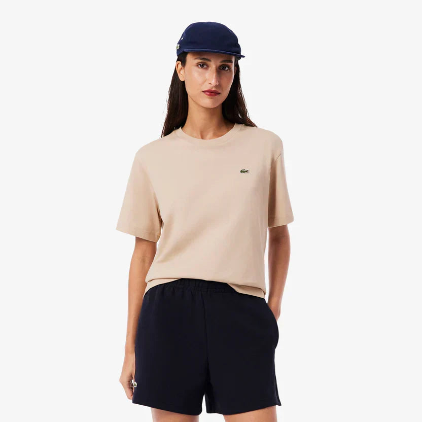 Lacoste Women's Relaxed fit soft cotton t-shirt