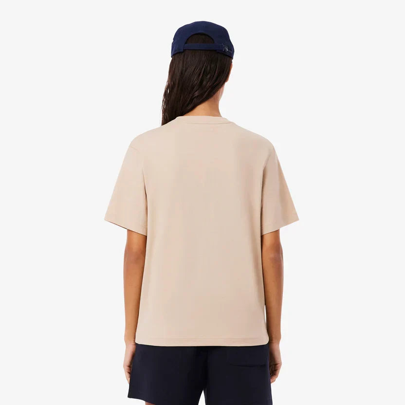 Lacoste Women's Relaxed fit soft cotton t-shirt