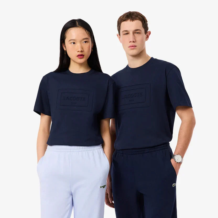 Lacoste Embroidered cotton t-shirt