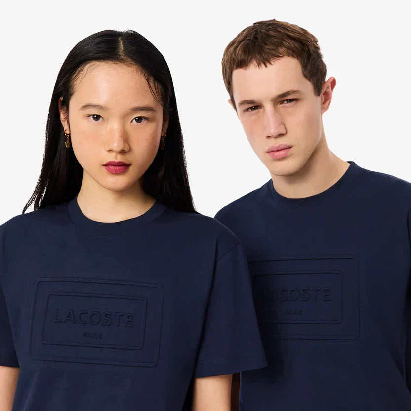 Lacoste Embroidered cotton t-shirt