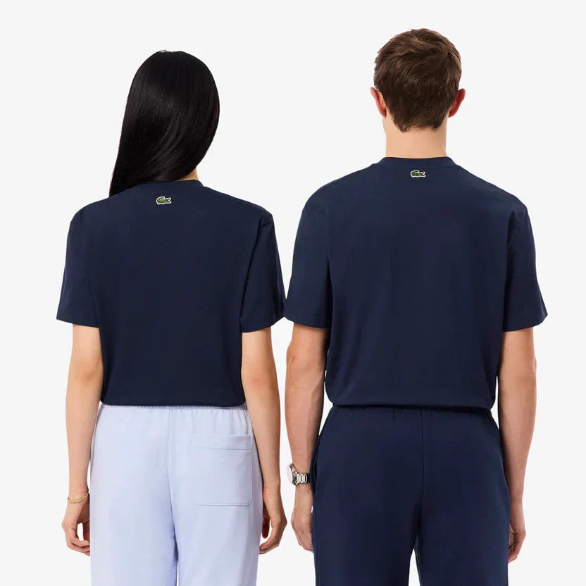 Lacoste Embroidered cotton t-shirt