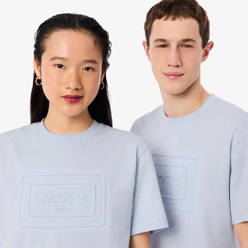 Lacoste Embroidered cotton t-shirt