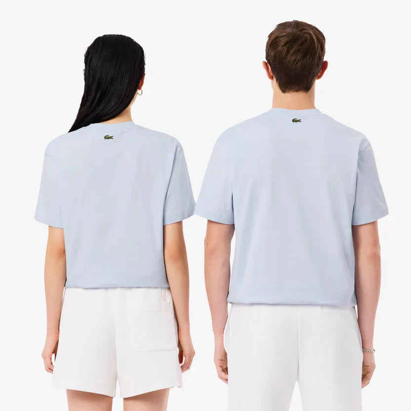 Lacoste Embroidered cotton t-shirt