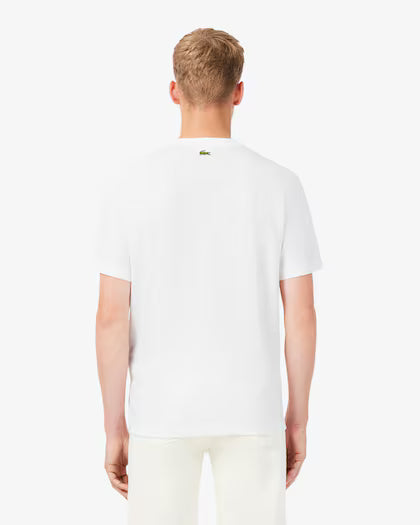 Lacoste Printed Cotton T-shirt