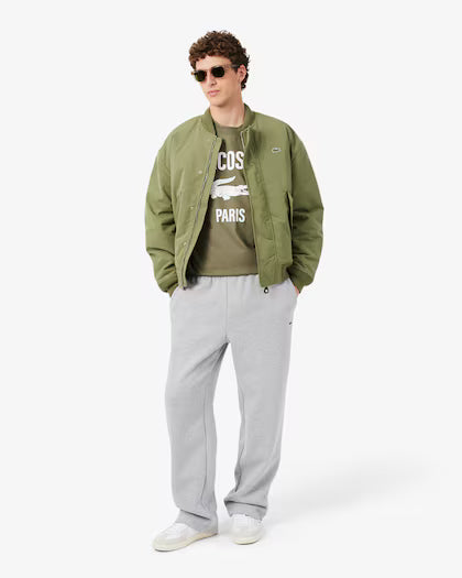 Lacoste Printed Cotton T-shirt