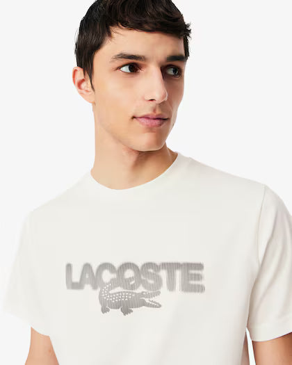 Lacoste Printed Cotton Jersey T-shirt