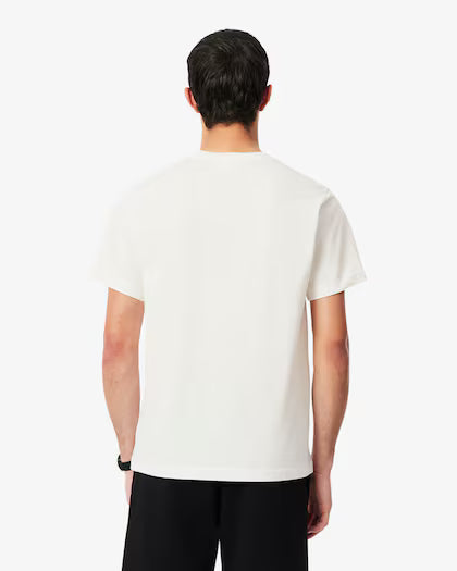Lacoste Printed Cotton Jersey T-shirt