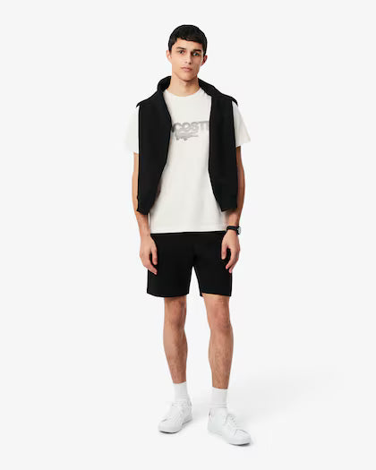 Lacoste Printed Cotton Jersey T-shirt