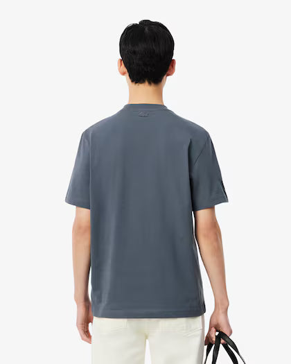 Lacoste Printed Cotton Jersey T-shirt