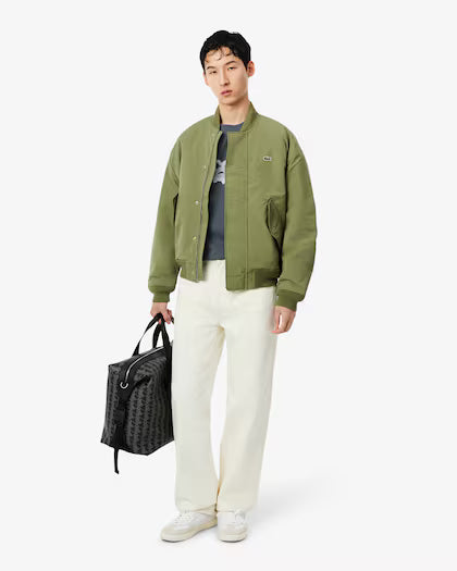 Lacoste Printed Cotton Jersey T-shirt
