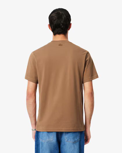 Lacoste Printed Cotton Jersey T-shirt