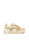 Diesel Women's D-Ollie-Distressed sneakers in leather and suede
