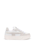 Diesel Women's D-Ollie-Distressed sneakers in leather and suede